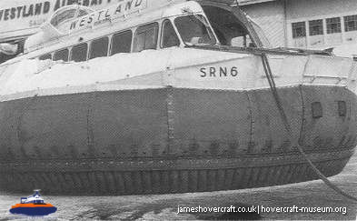 SRN6 being built at Cowes -  (credit: The <a href='http://www.hovercraft-museum.org/' target='_blank'>Hovercraft Museum Trust</a>).